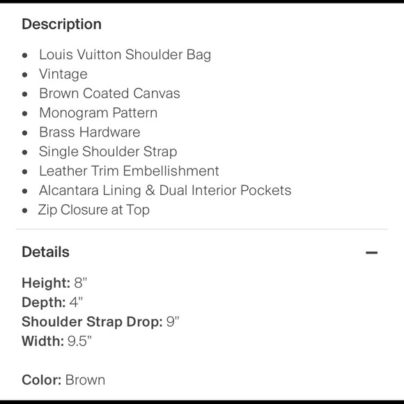 Louis Vuitton Vintage Monogram MM - Picture 5 of 7